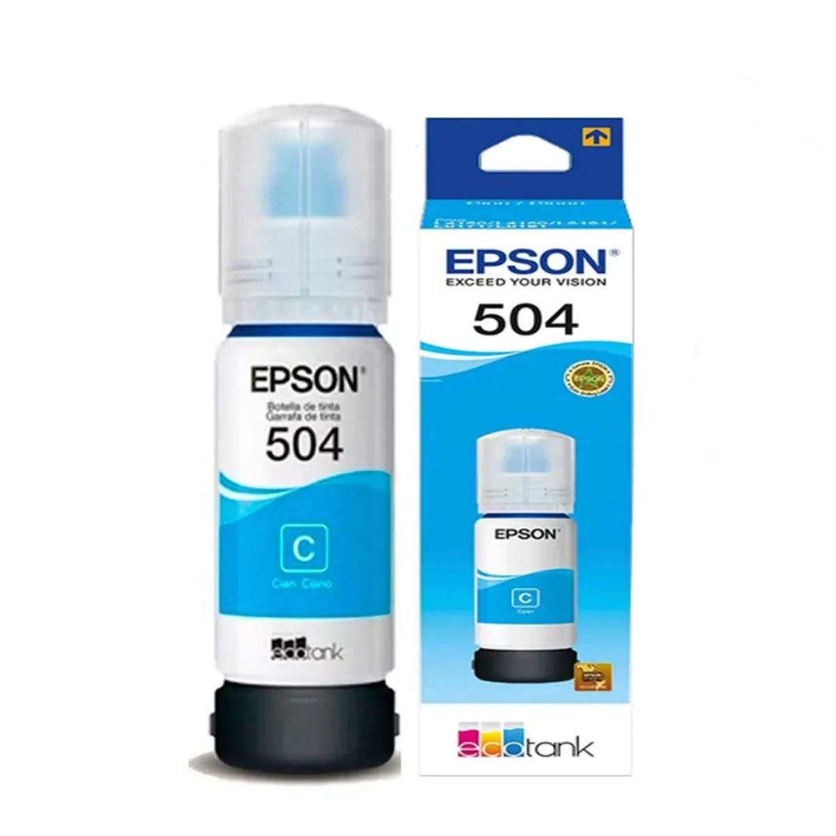 EPSON - Tinta Epson 504 Cian T504220 - 70ml