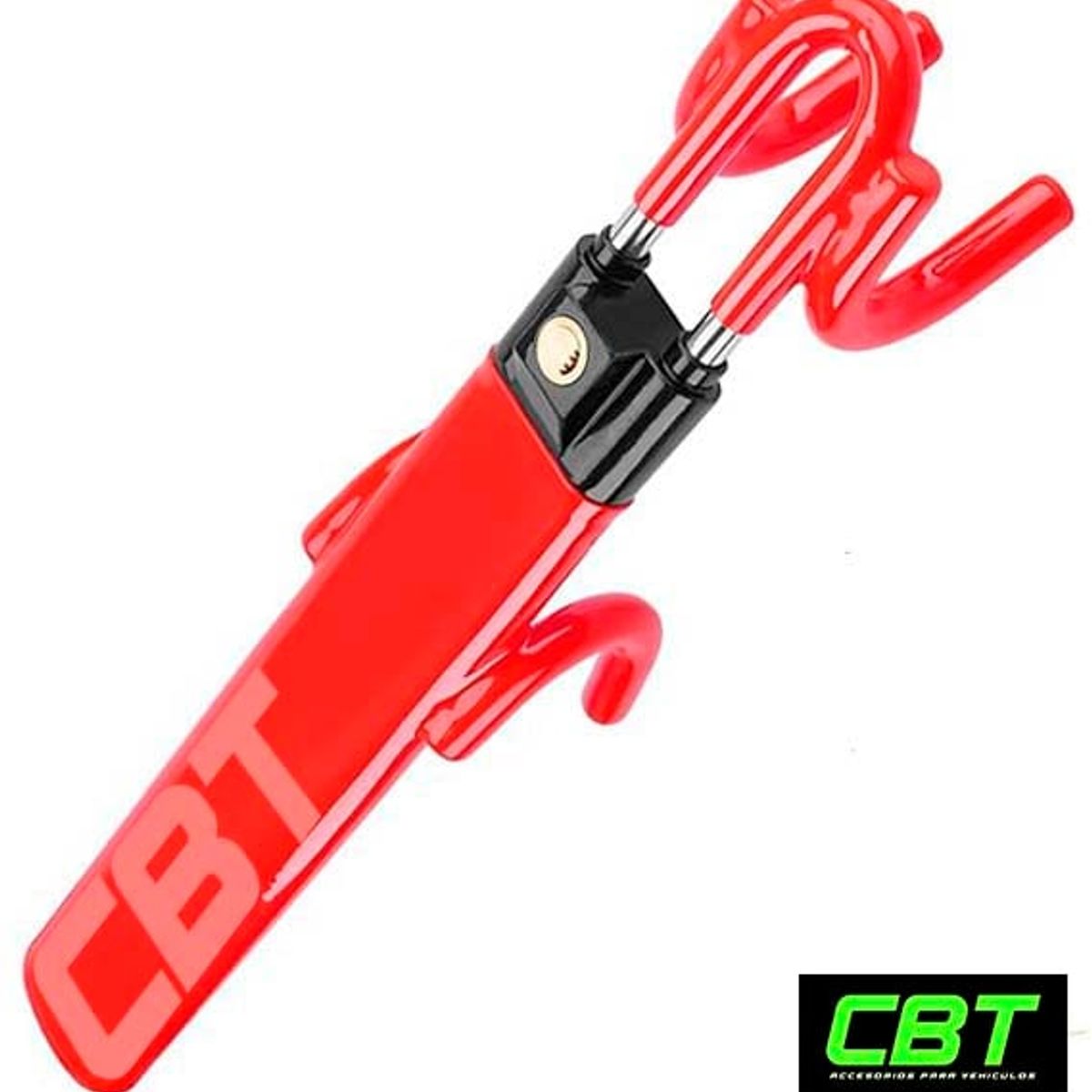 GENERICO - seguro bloqueo traba pedal volante timón antirrobo vehicular