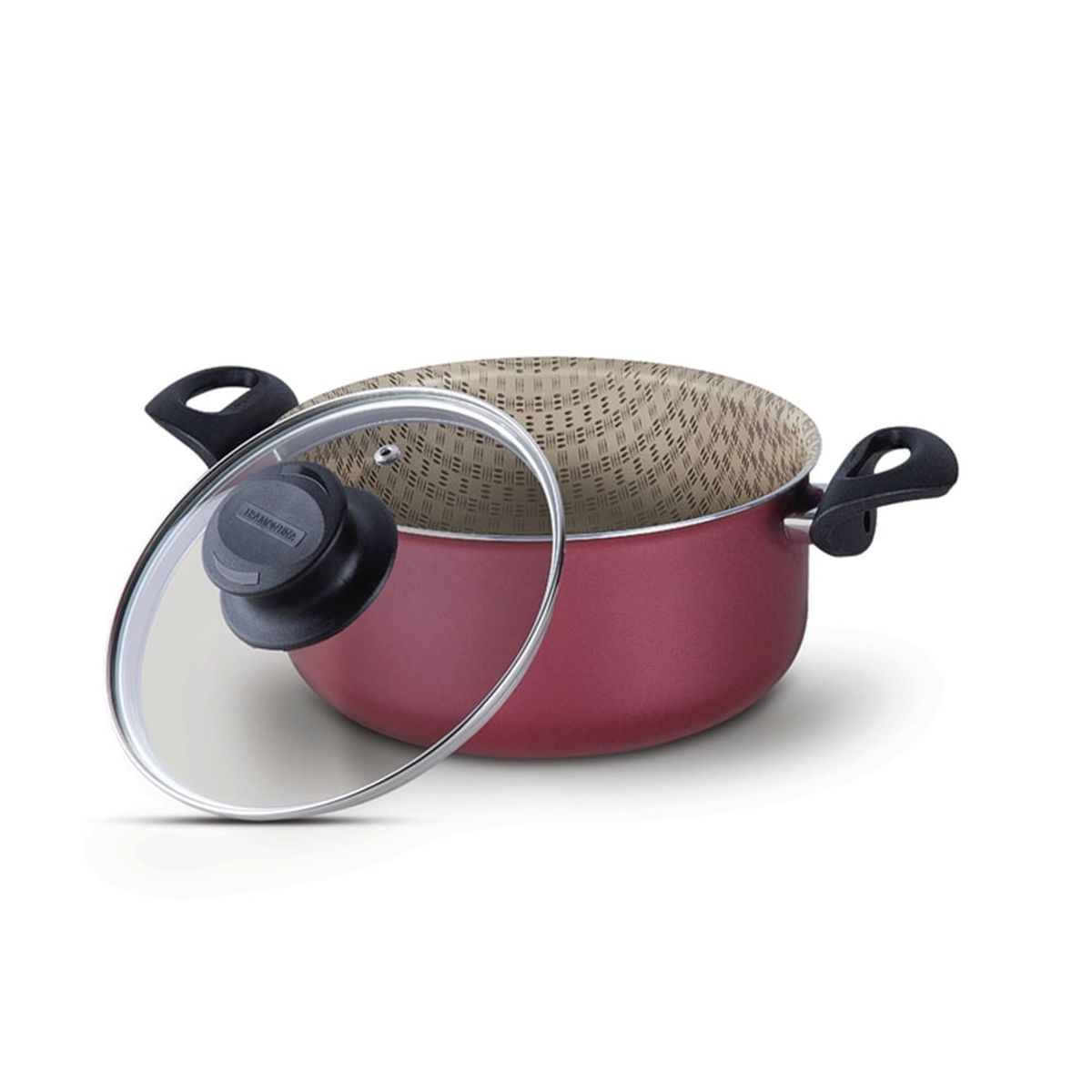 TRAMONTINA - Olla N° 24 Paris Guinda Tramontina - Alta Calidad