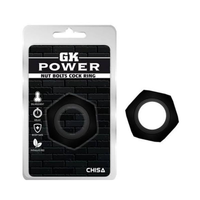 CHISA - ANILLO GK POWER NUST BOLSTS PARA ERECCION DURADERA