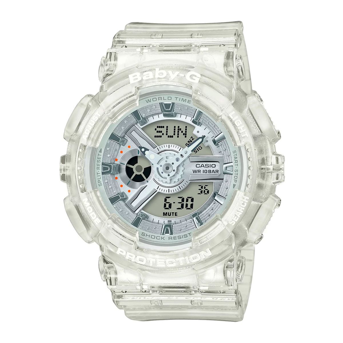 BABY G - Reloj Baby G BA-110CR-7A Trasparente
