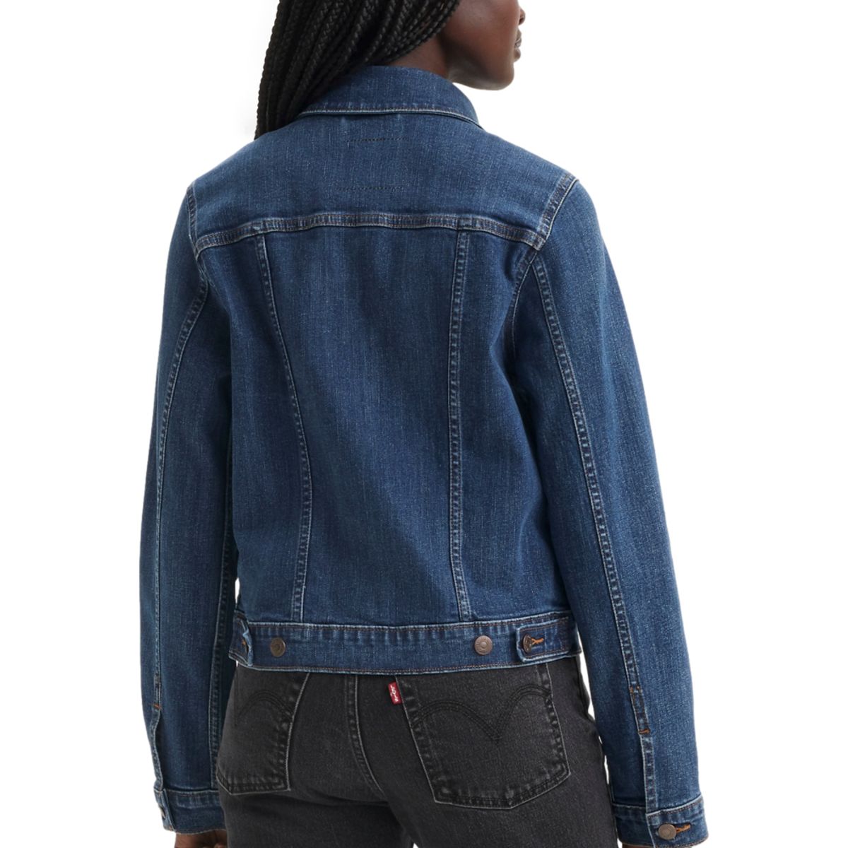 LEVIS - Casaca Mujer Original Trucker Azul Levis