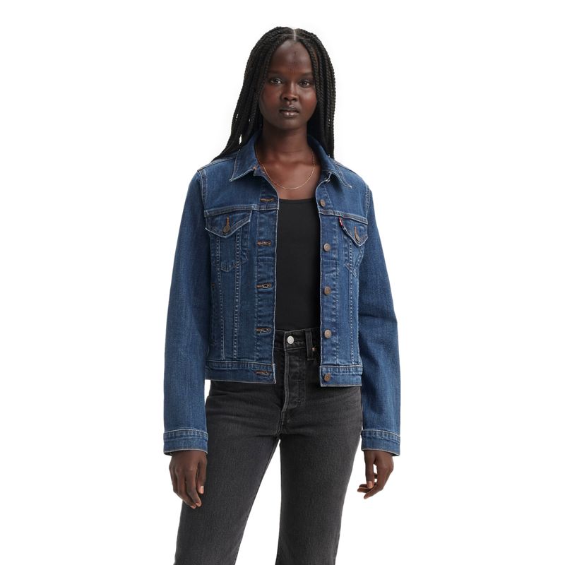 LEVIS - Casaca Mujer Original Trucker Azul Levis