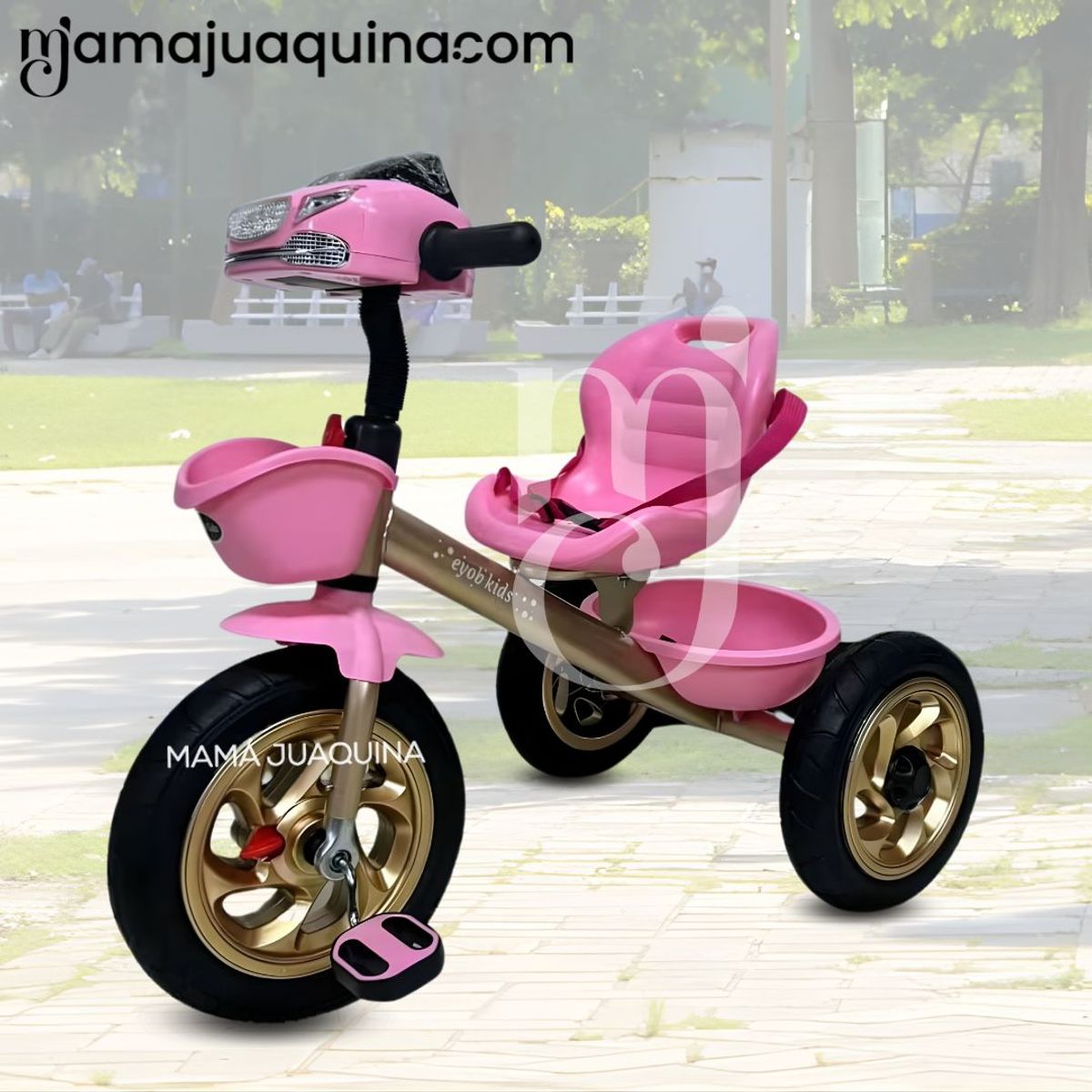 BABY KITS - Triciclo  para Niños «VICE DICE» Pink