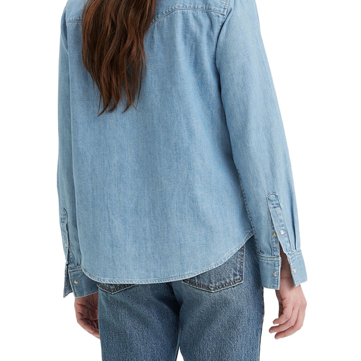 LEVIS - Camisa Mujer Iconic Western Celeste Levis