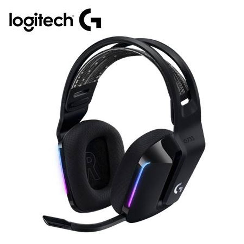 LOGITECH - AUDIFONO CMICROF LOGITECH G733 LIGHTSPEED BLACK 981-000863-P
