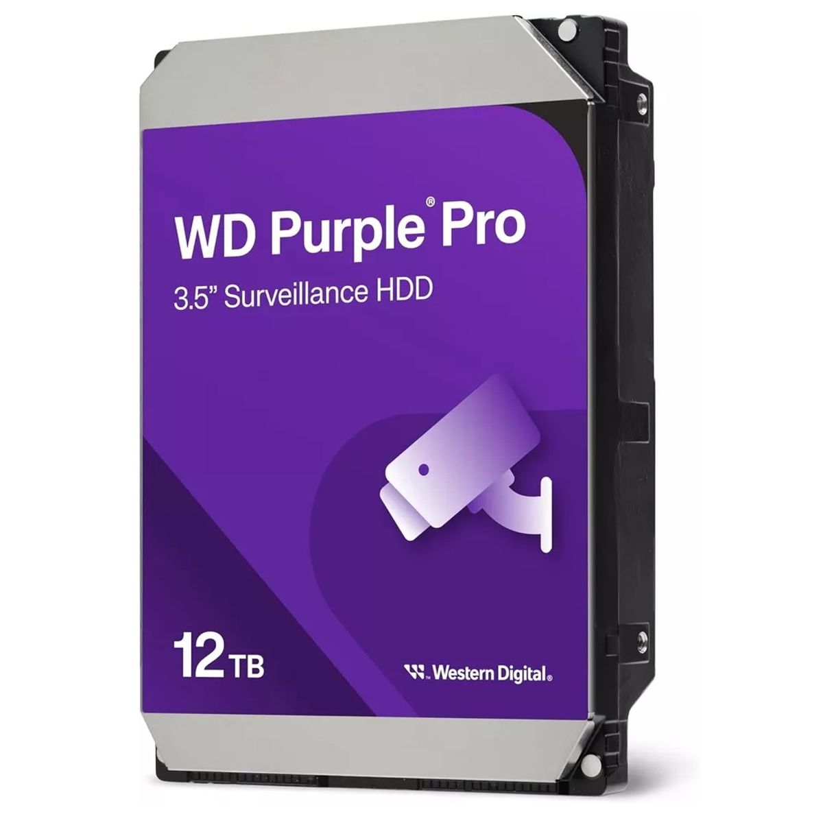 WESTERN DIGITAL - Disco Duro Western Digital Purple Pro 12TB SATA 7200RPM 512MB Cache