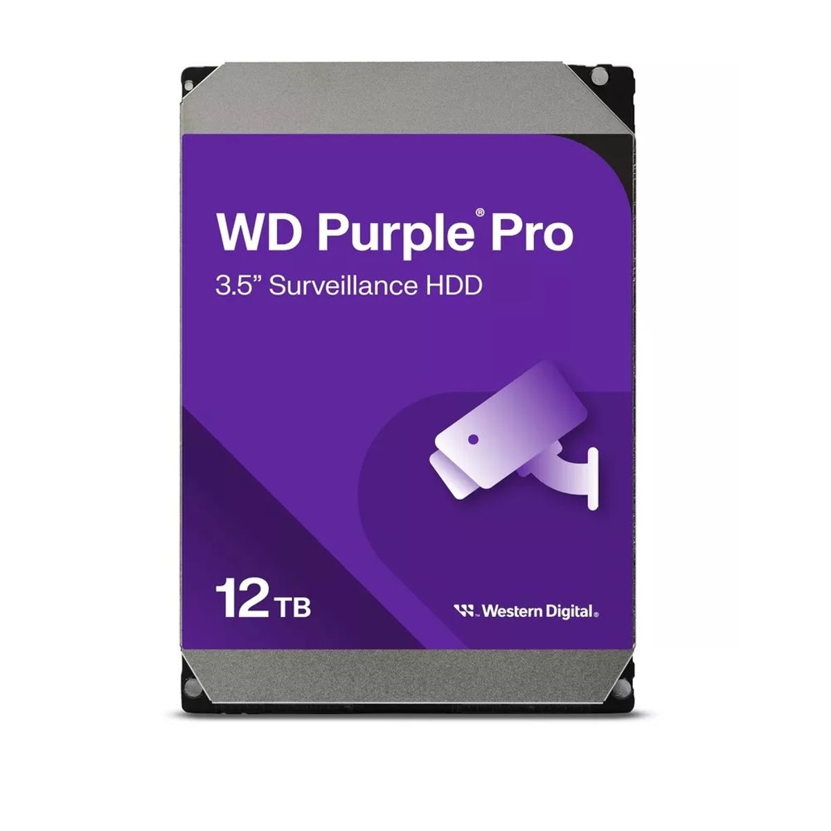 WESTERN DIGITAL - Disco Duro Western Digital Purple Pro 12TB SATA 7200RPM 512MB Cache