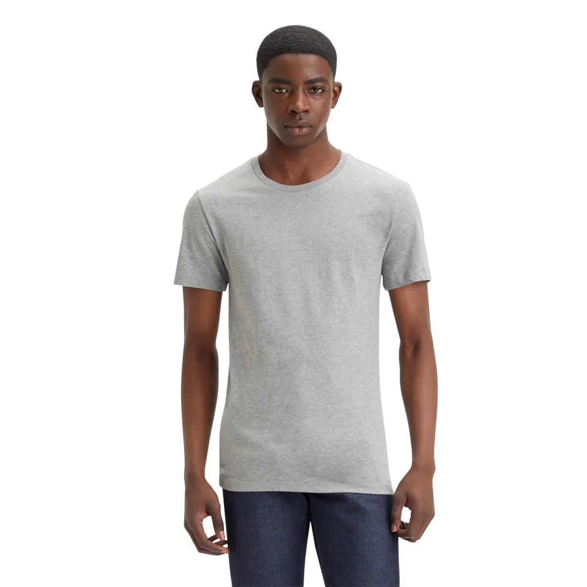 LEVIS - Polo Hombre 2 Pack Slim Gris/Blanco Levis