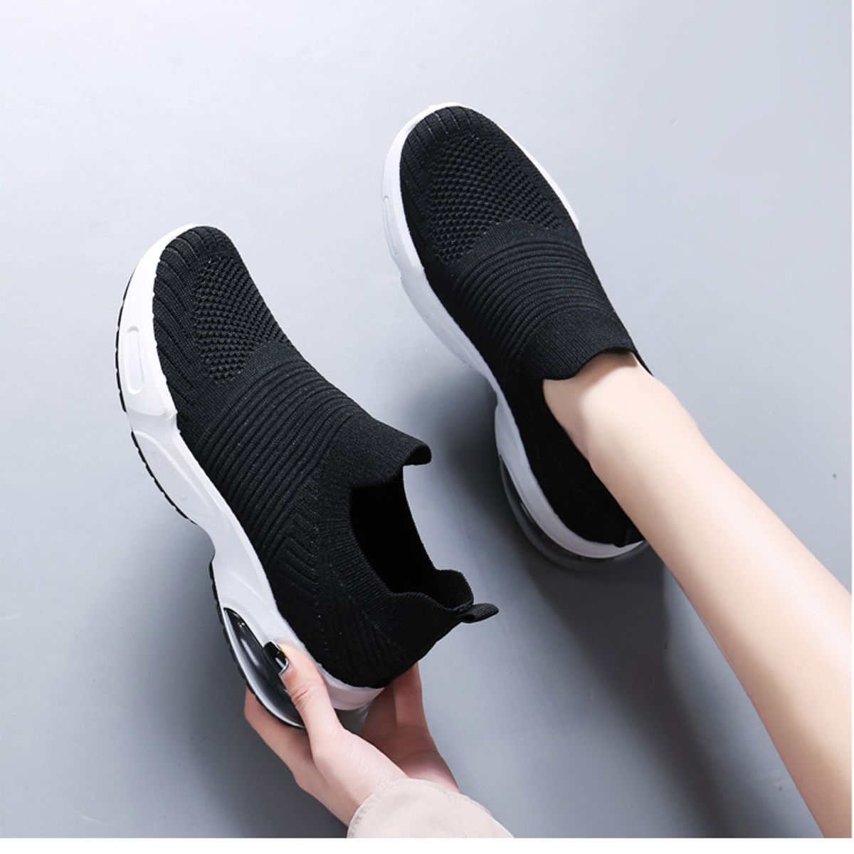 BLWOENS - Zapatillas deportivas para mujeres - Negro