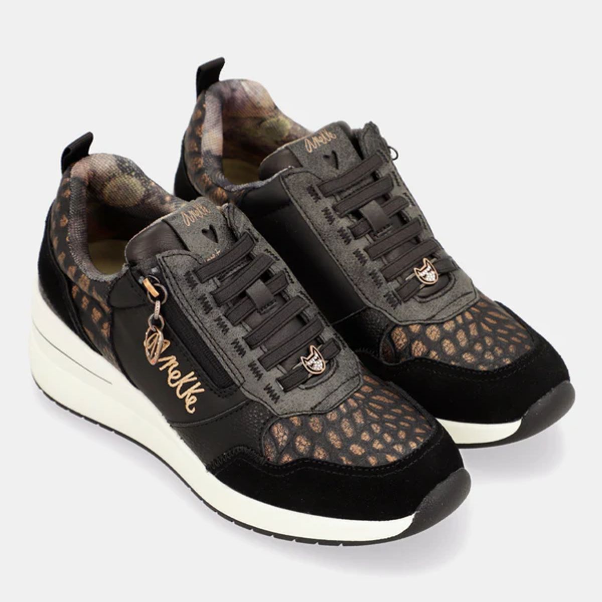 GENERICO - Zapatillas Negras-Anekke Dreams