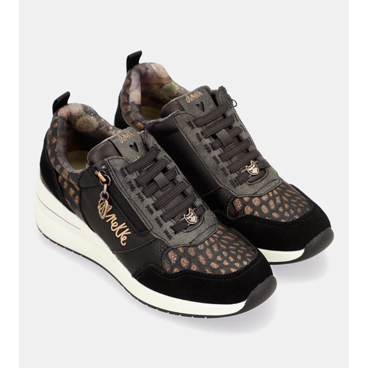 GENERICO - Zapatillas Negras-Anekke Dreams