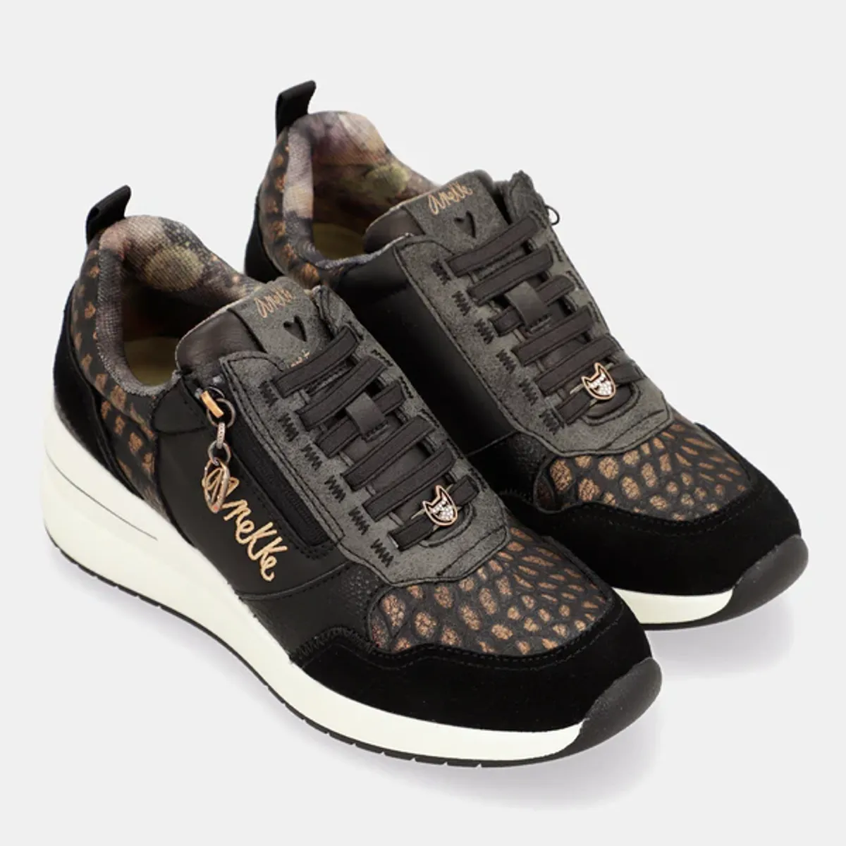 GENERICO - Zapatillas Negras-Anekke Dreams