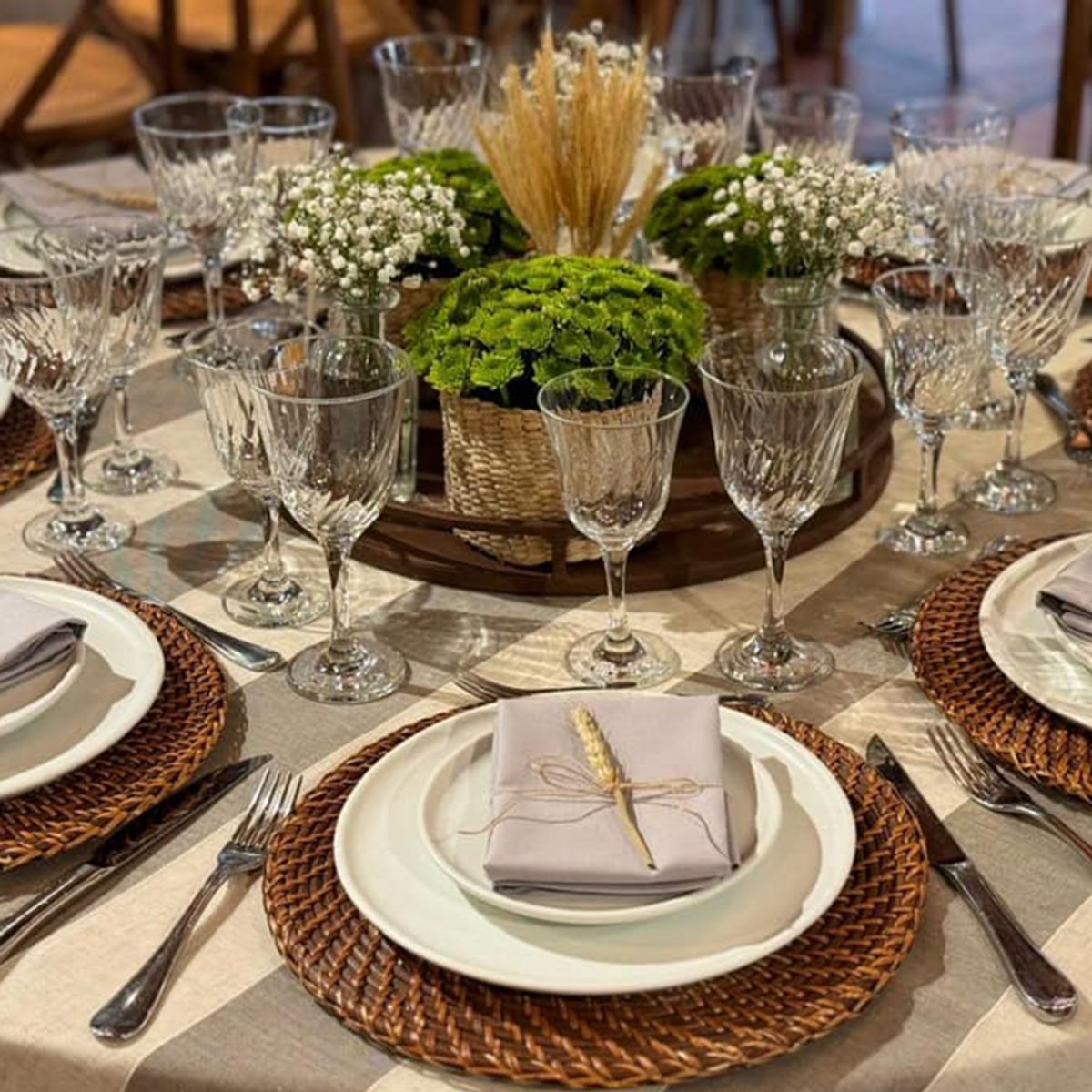 GENERICO - Plato de Sitio Rattan