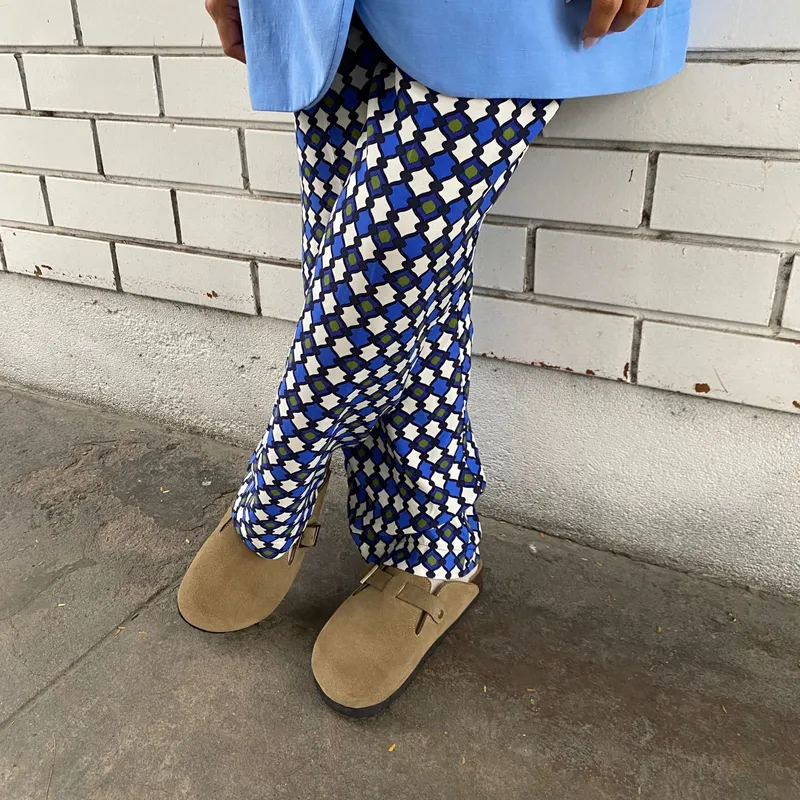 WHITE - Zuecos Chloe de cuero