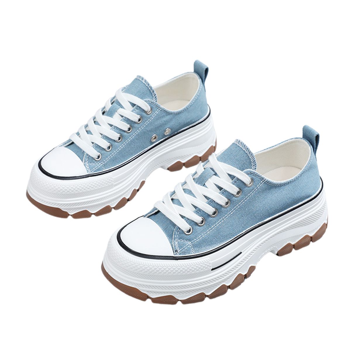 BLWOENS - Zapatillas deportivas para mujeres - Azul