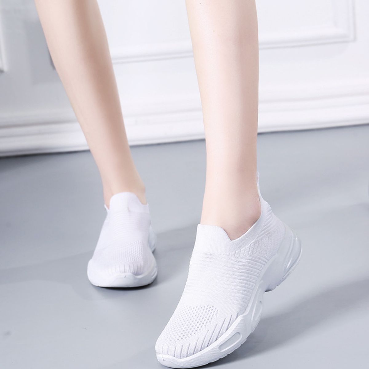 BLWOENS - Zapatillas deportivas para mujeres - Blanco