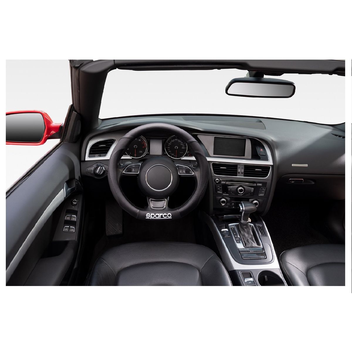 SPARCO - Funda De Volante New Premium Deportivo 36 37cm