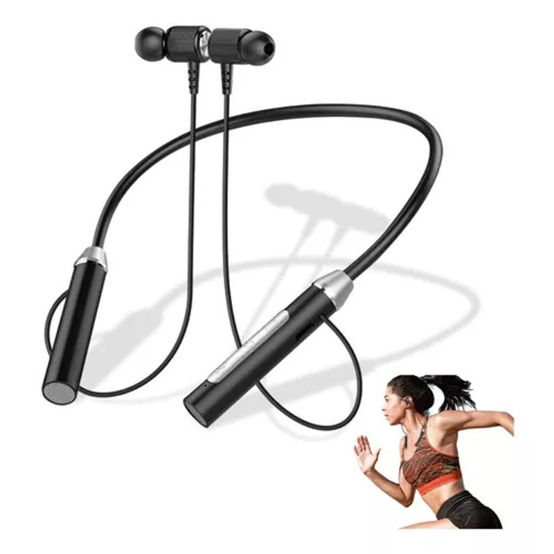 GENERICO - AUDIFONOS BLUETOOTH INALAMBRICOS G 01 CON MICROFONO, Cuello colgante.