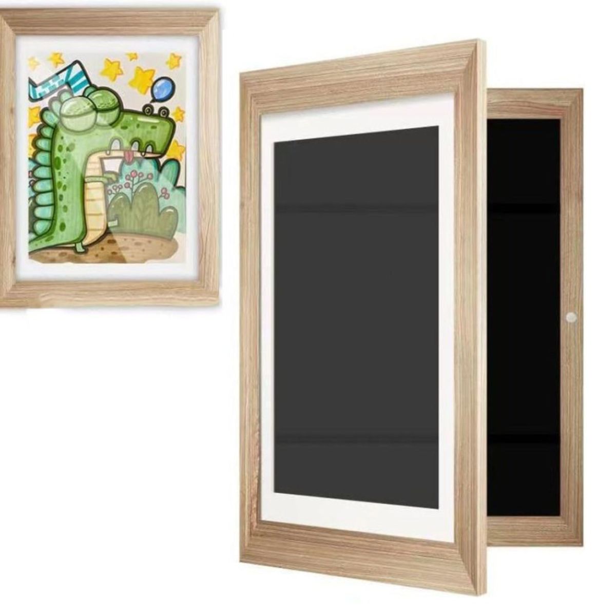 AURELA - WallArt™ -  Marco Decorativo para las Obras de tus Hijos y Momentos Especiales