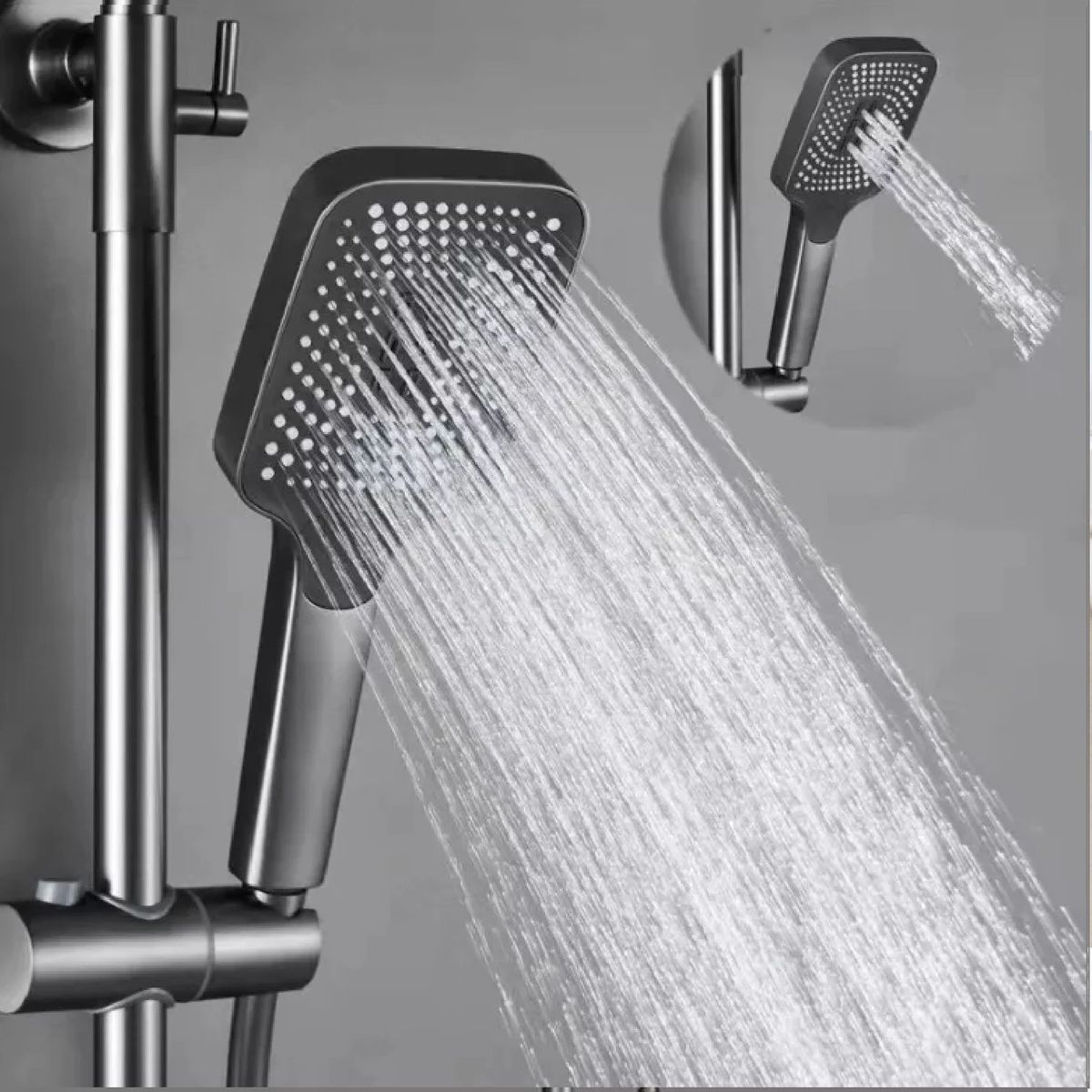 GENERICO - Columna de Ducha Mezcladora Con Panel Tipo Teclado Negro