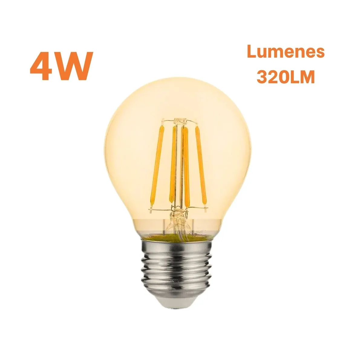 CUBULL - Foco vintage 4w luz cálida Cubull