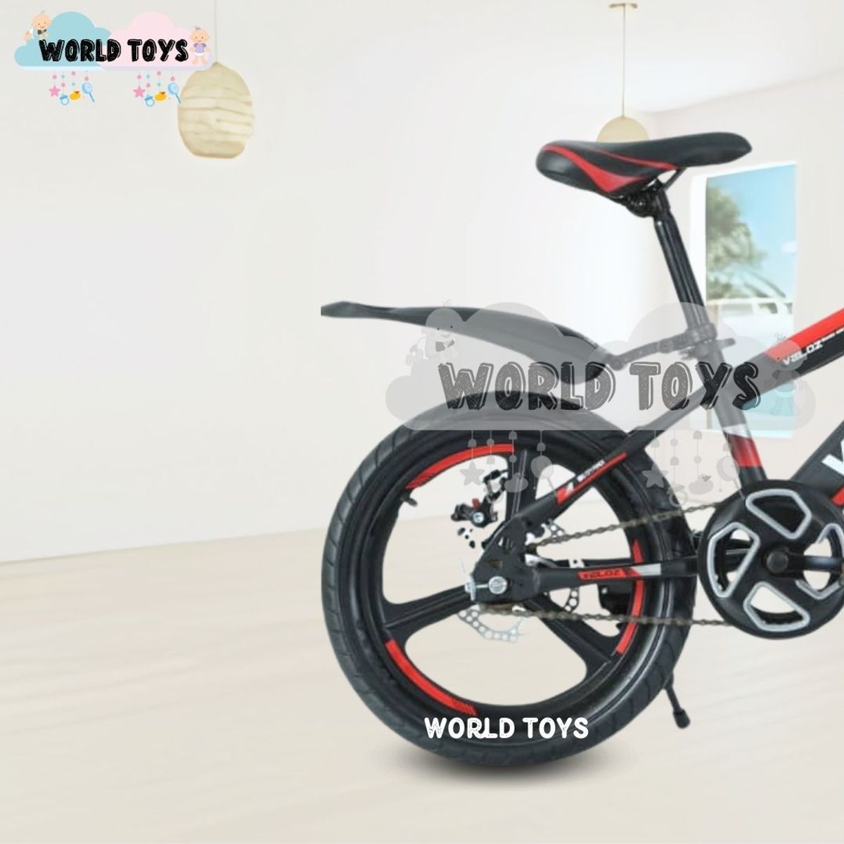 VELOX - Bicicleta Para Niño Aro 16 «PALMEIRA  ASPA» Red