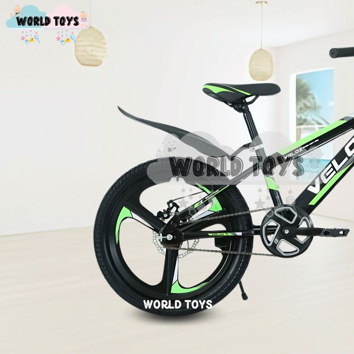 VELOX - Bicicleta Para Niño Aro 16 «PALMEIRA  ASPA» Green