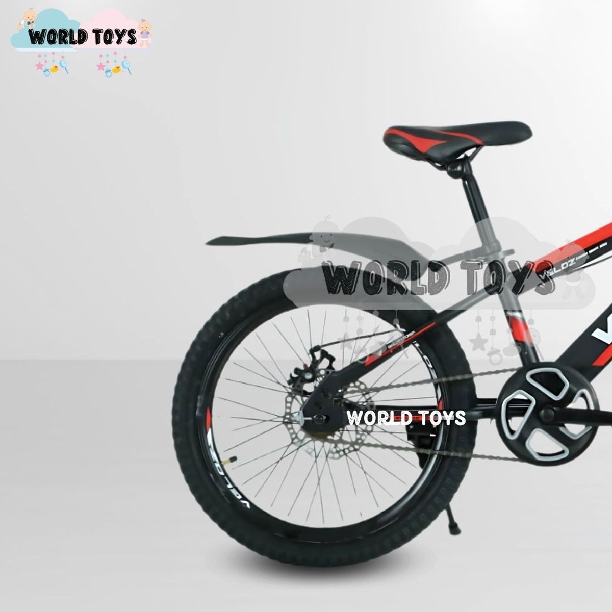 VELOX - Bicicleta Para Niño Aro 16 «PALMEIRA SMOL» Black and Red