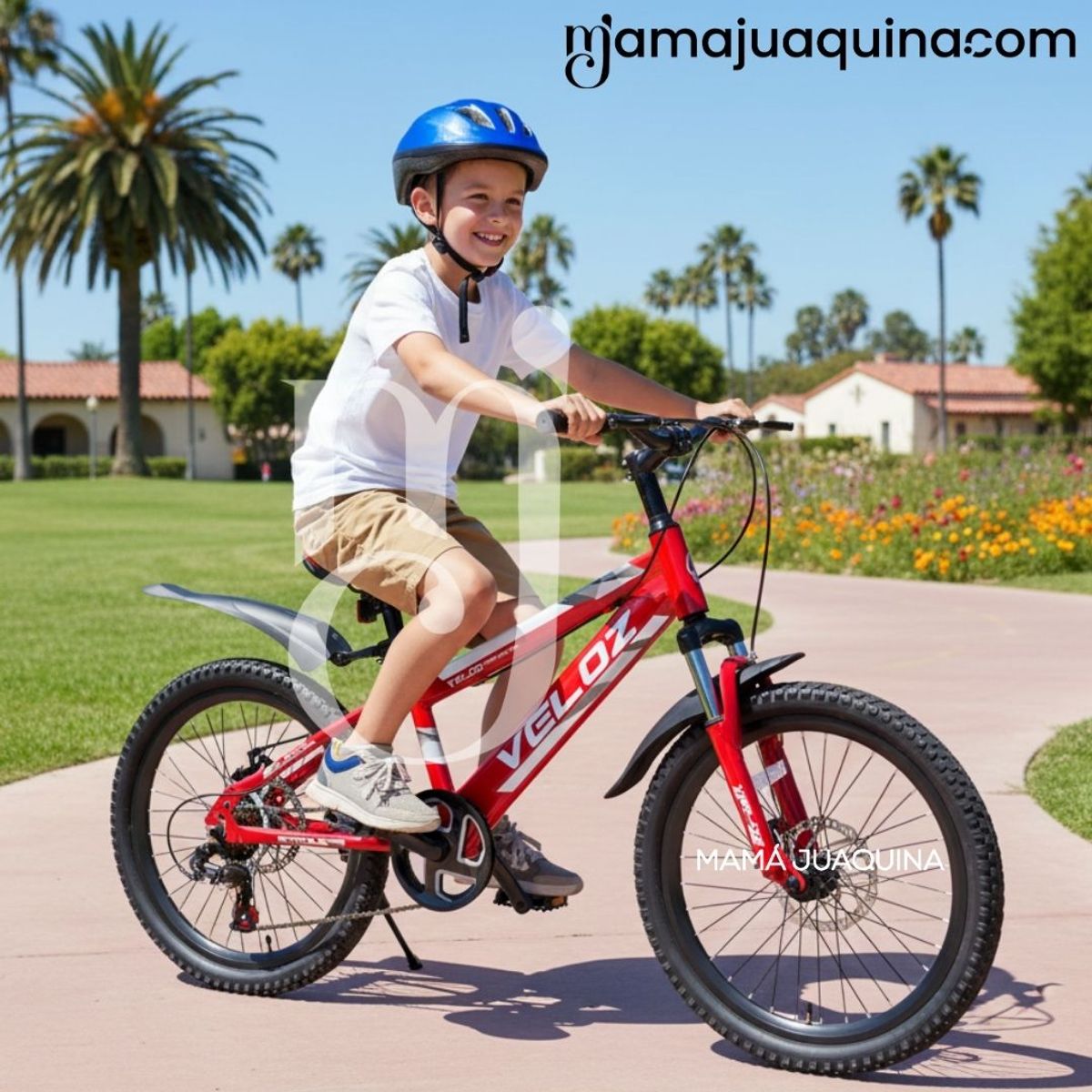 VELOX - Bicicleta Para Niño Aro 16 «PALMEIRA SMOL» Red