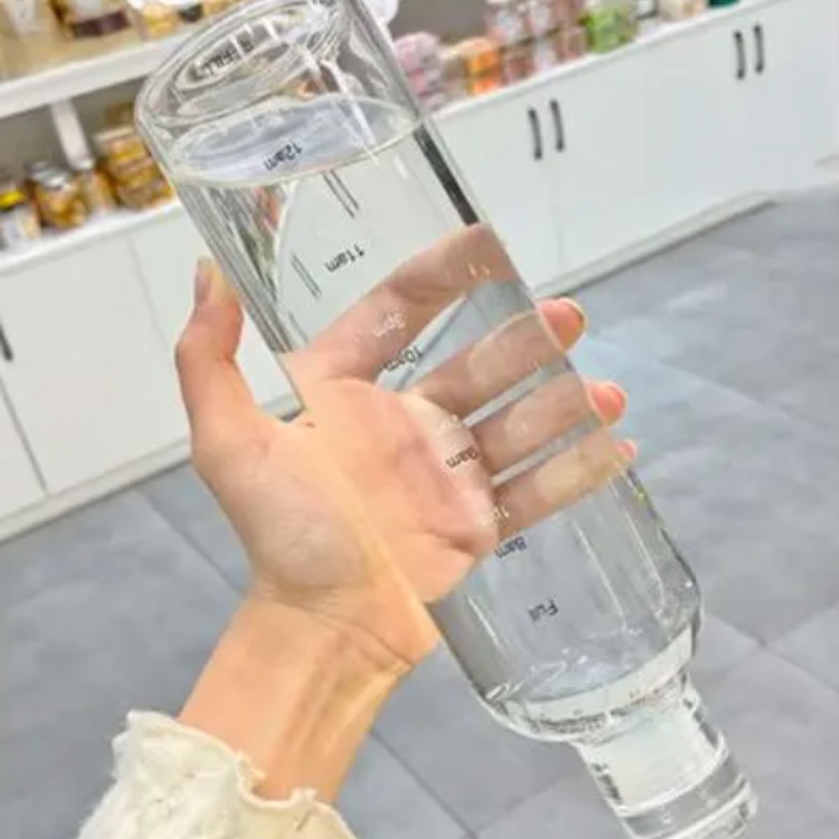 GENERICO - Botella para Agua de 500 ml en Tono Transparente