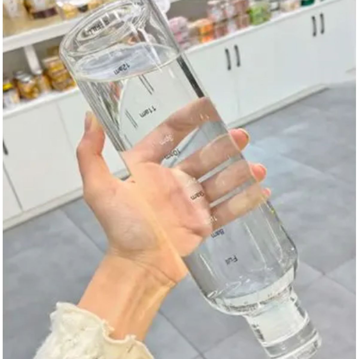 GENERICO - Botella para Agua de 500 ml en Tono Transparente