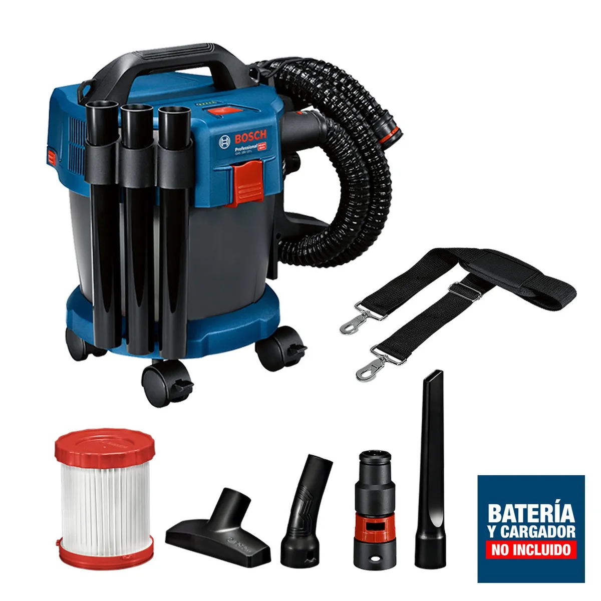 BOSCH - Aspiradora de Polvo 18V Baretool Bosch GAS 18V-10 L