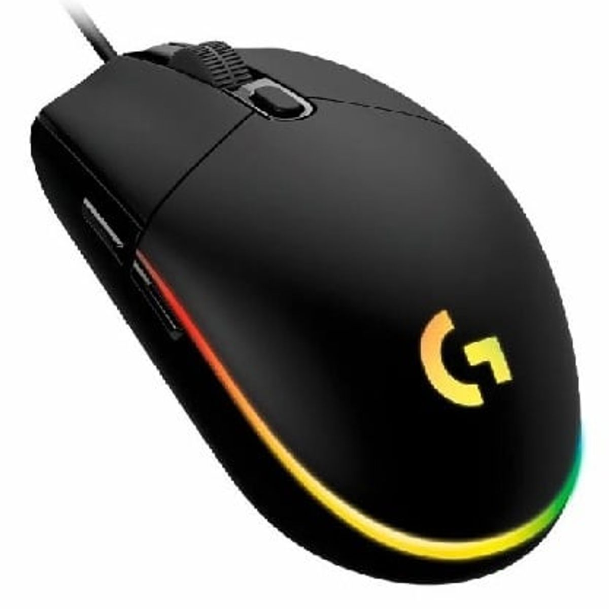 LOGITECH - Mouse Gamer Logitech G203 LIGHTSYNC RGB Negro