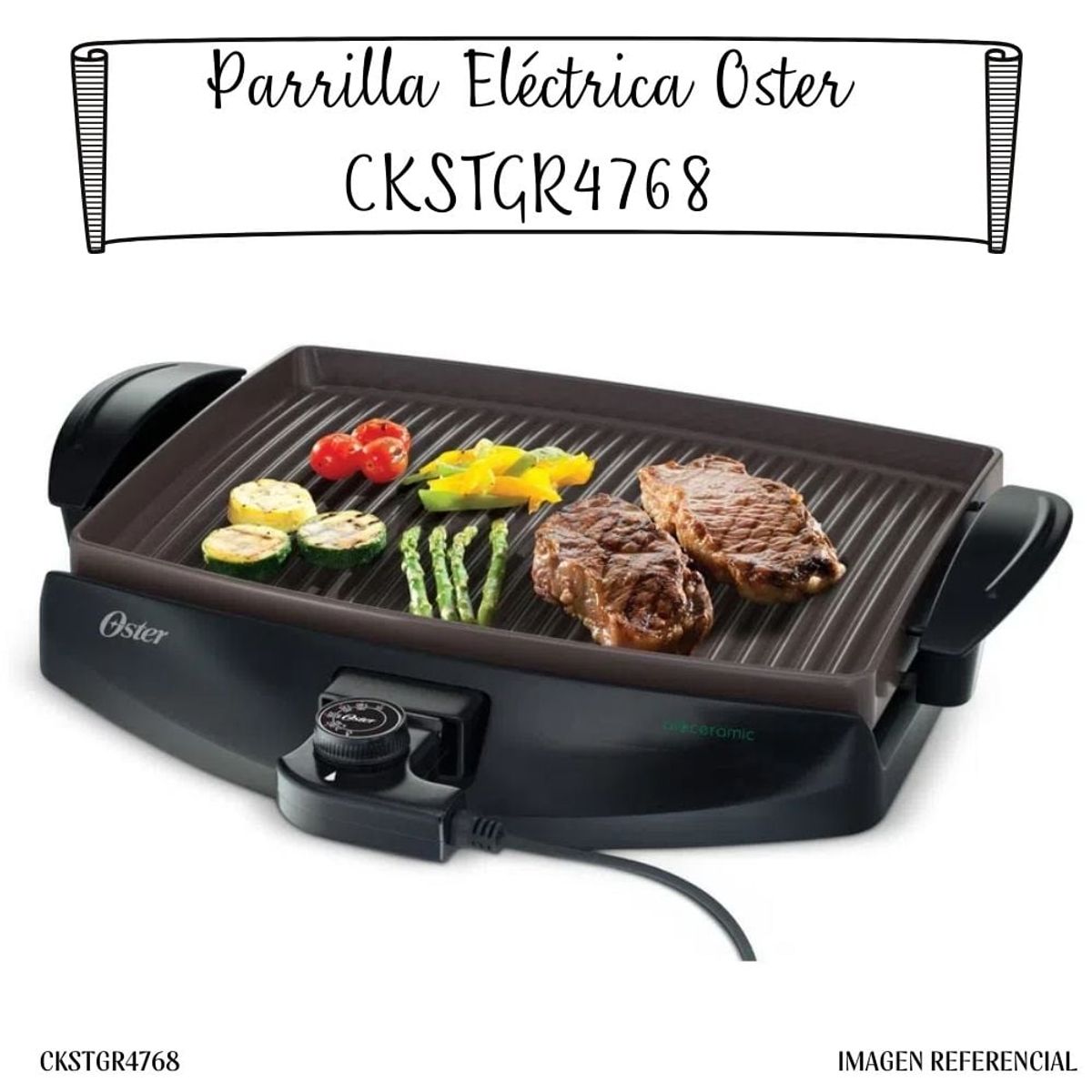 OSTER - Parrilla Eléctrica Oster - CKSTGR4768