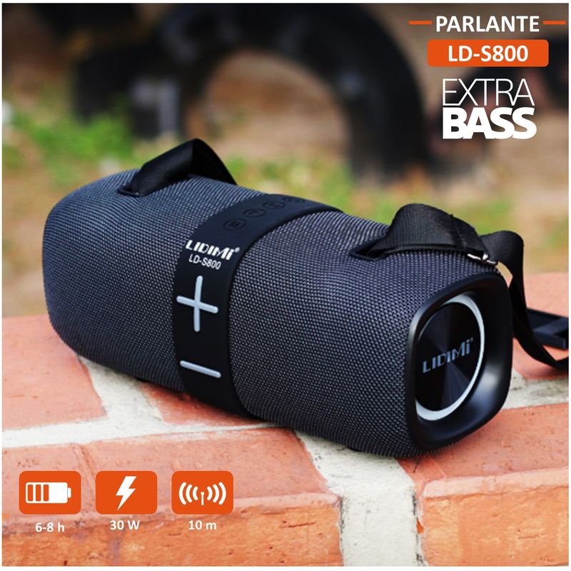 LIDIMI - Parlante Lidimi Extra BASS 40W BT USB LD-S800 TWS