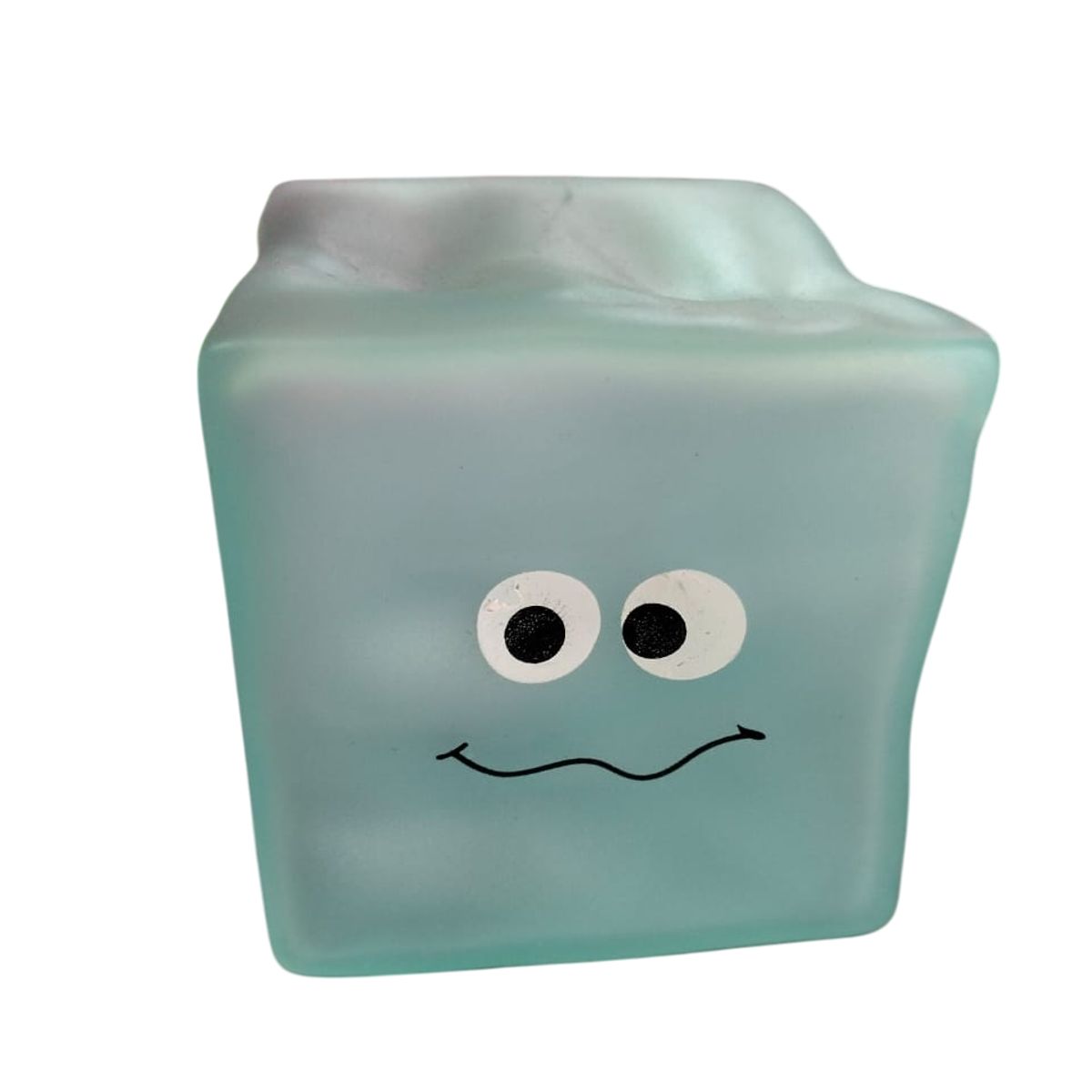 GENERICO - Juguete de goma para perros hielo celeste con sonido