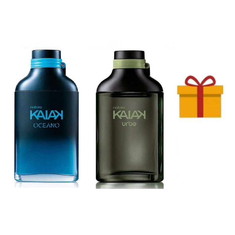 NATURA - Kaiak oceano100ml + kaiak urbe 100ml masculino Natura