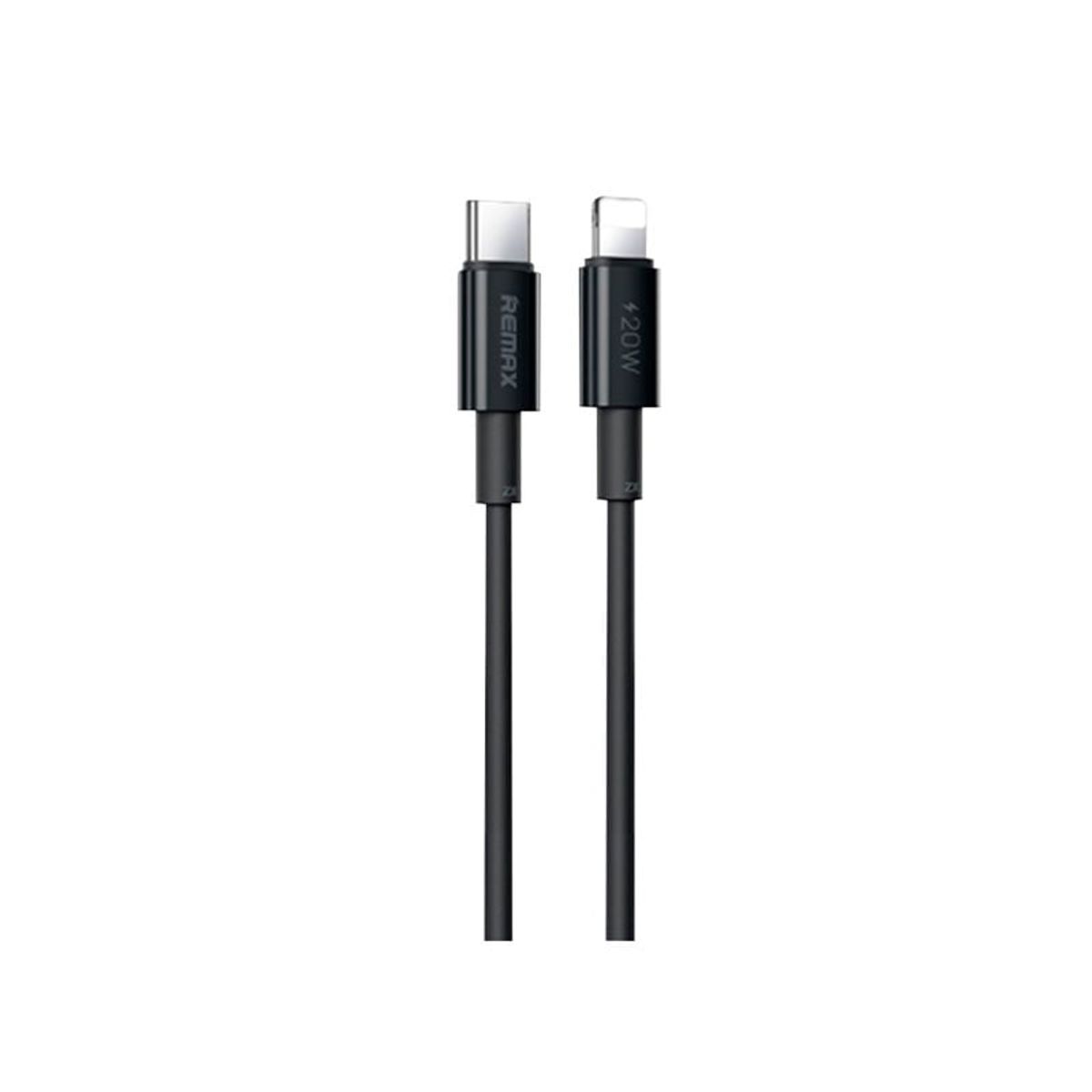 REMAX - CABLE REMAX RC-C026 TIPO-C A LIGHTNING NEGRO