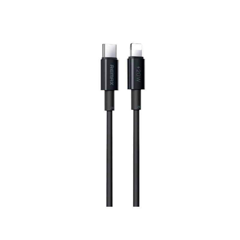 REMAX - CABLE REMAX RC-C026 TIPO-C A LIGHTNING NEGRO
