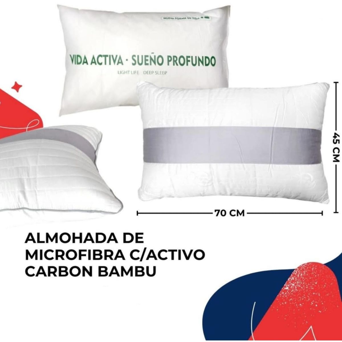 GENERICO - Almohada de MicroFibra