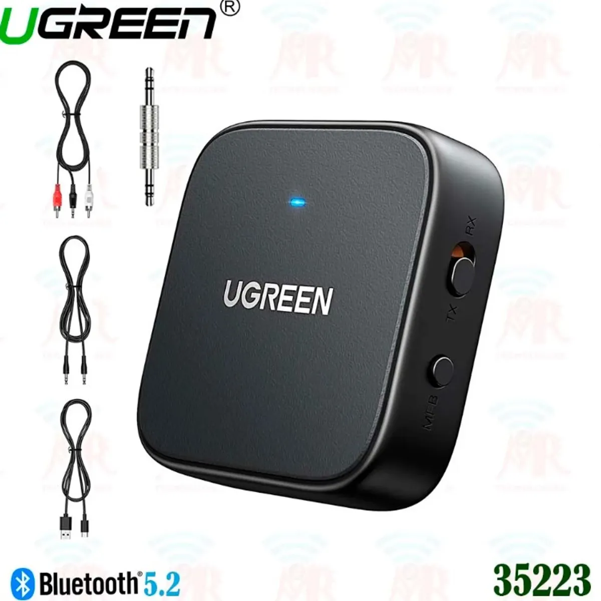 UGREEN - APAPTADOR BLUETOOTH TRANSMISOR RECEPTOR 2 EN 1 UGREEN COD 35223 CM667