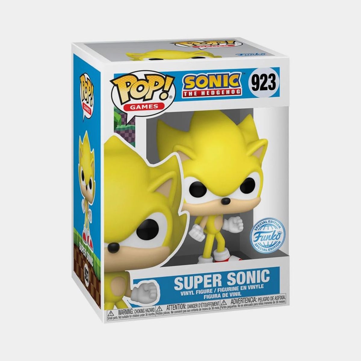 FUNKO - FUNKO POP GAMES SONIC THE HEDGEHOG - SUPER SONIC