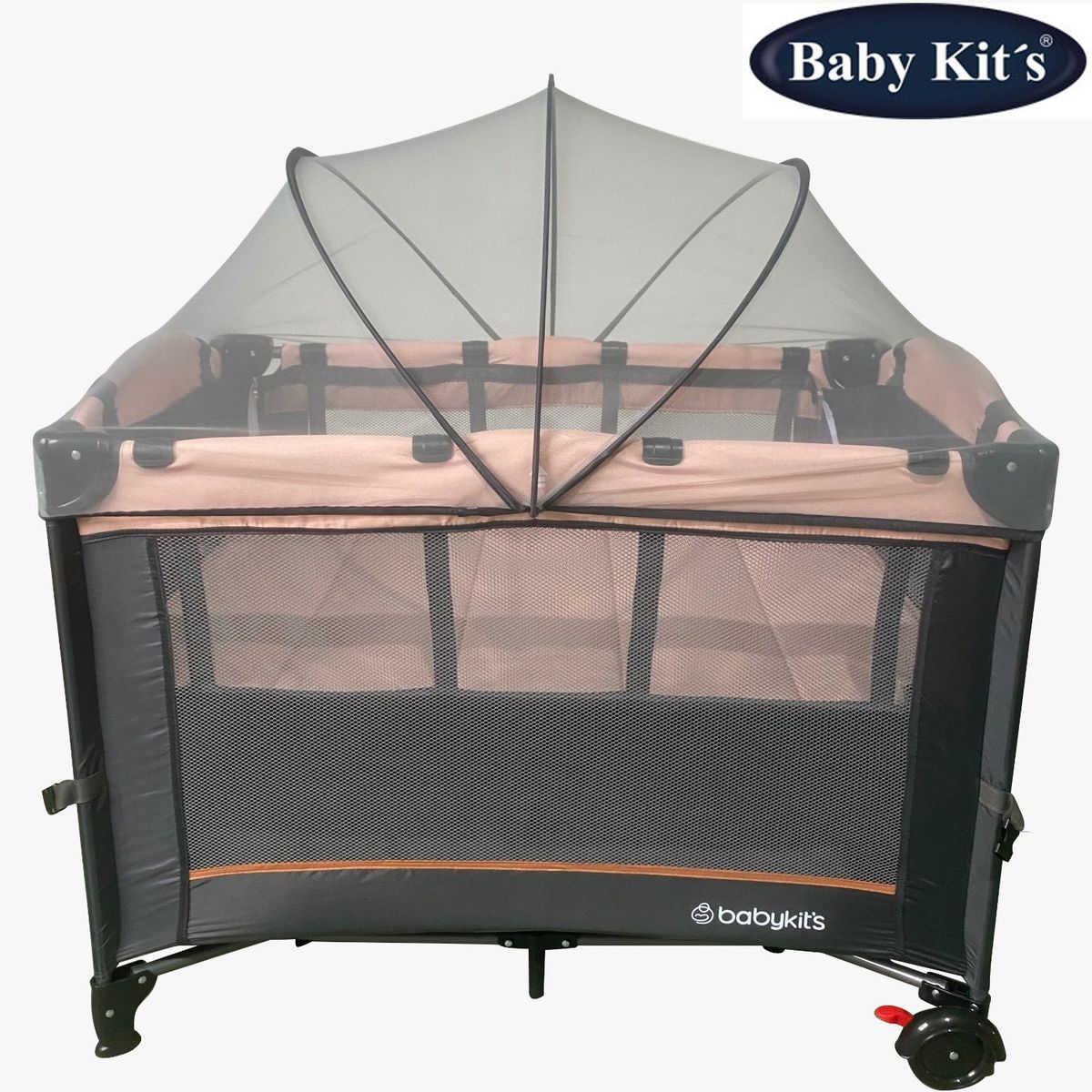 BABY KITS - Cuna Corral Baby Kits Baby Colecho 4034 Rosado