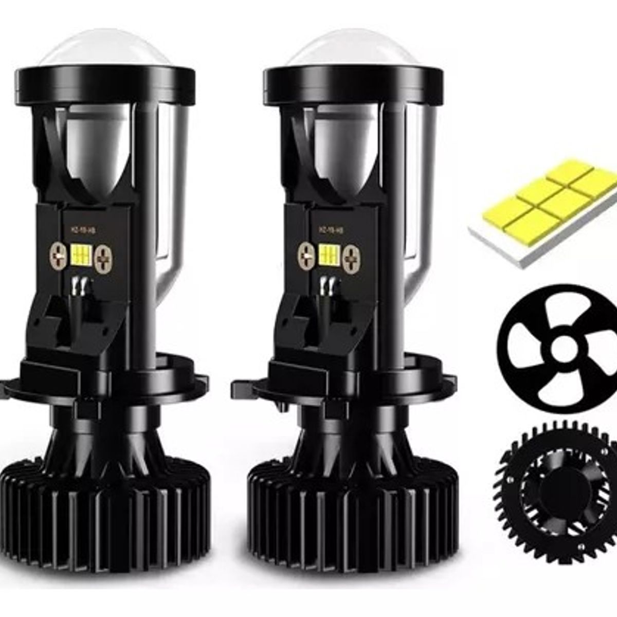 GENERICO - Focos Led Lupa Chip Led Csp Canbus H4