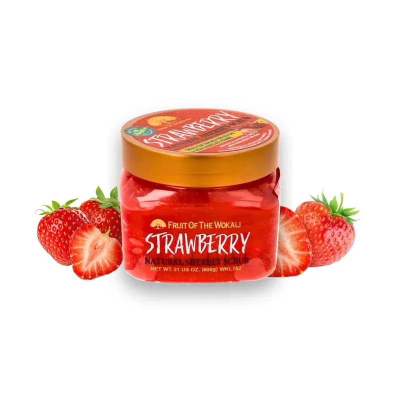 WOKALI - Exfoliante Corporal StrawBerry - Wokali 600g