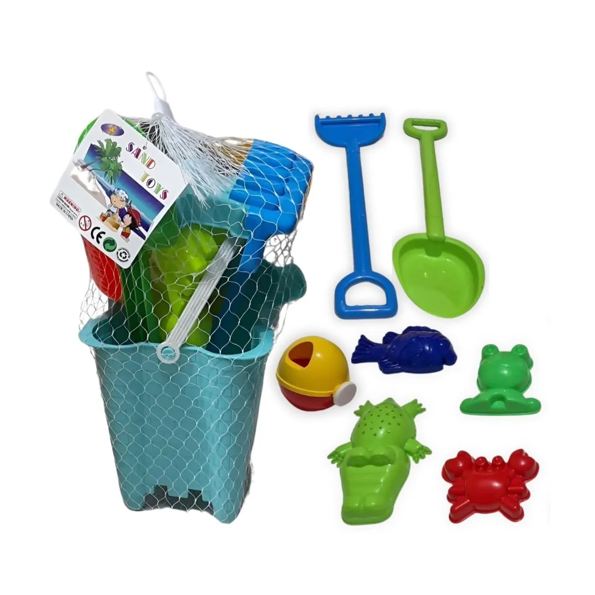 GENERICO - Juguete Balde Playero Castillo Para Niño