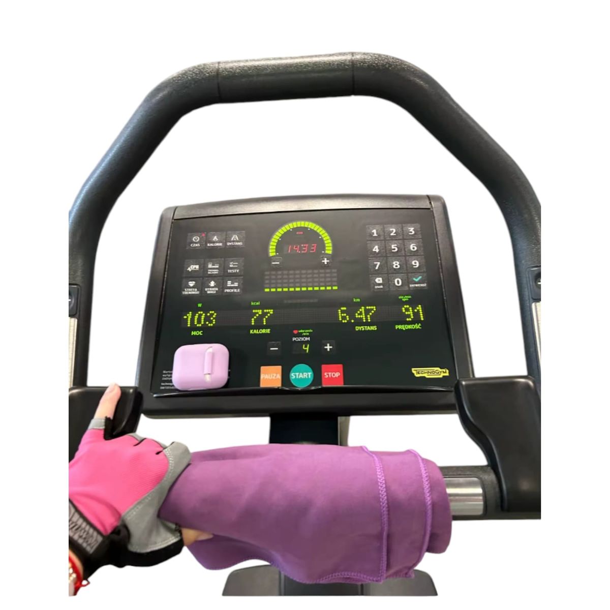 GENERICO - GUANTES DEPORTIVOS PARA GYM TALLA M -  MUJER