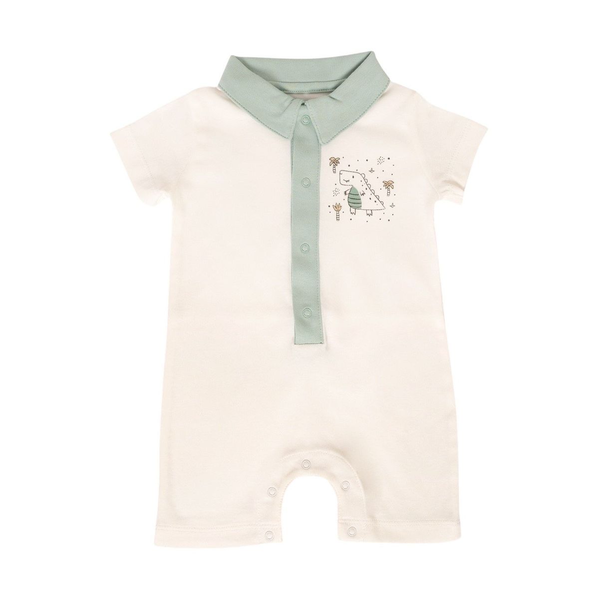 RIKURIY - Romper Dino verde Rikury