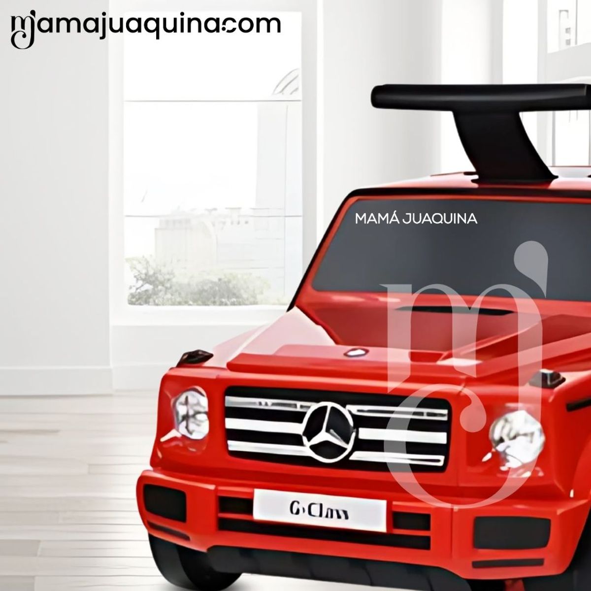 MERCEDES - Correpasillo de arrastre Maleta Buggie «BUGGIE BAG» Red